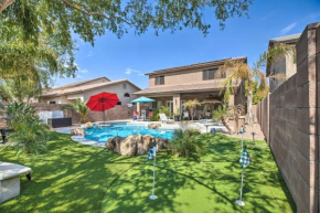 Luxe Maricopa Retreat with Private Pool and Hot Tub!